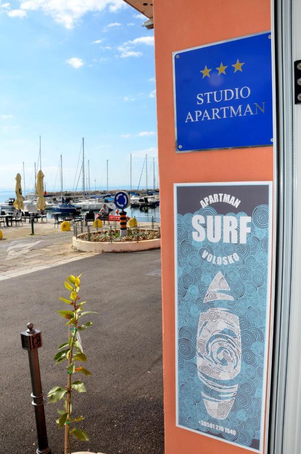 Studio Apartment Surf By The Sea Opatija Eksteriør billede